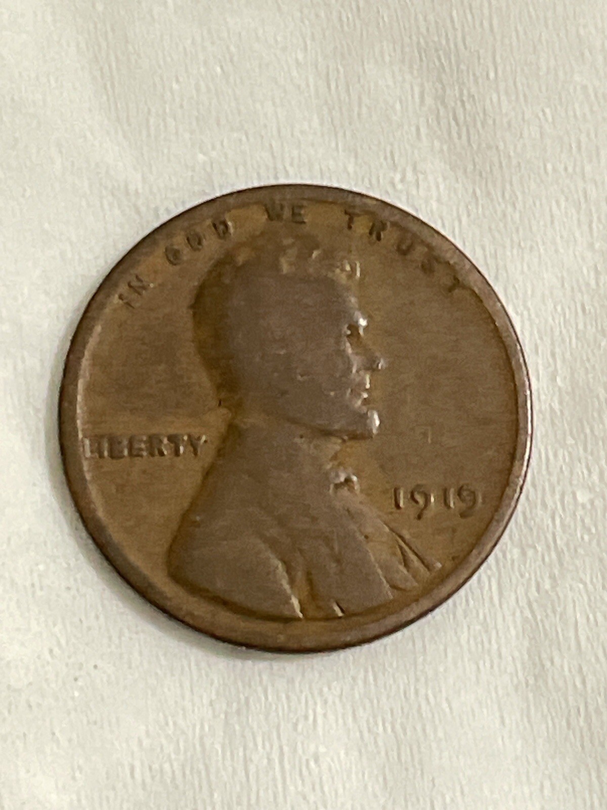 1919 Lincoln Cent Wheat Penny, No Mint Mark, Rare! Error | eBay