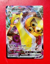 Lotto Carte Pokemon Aegislash VMAX 127/185 Full Art Holo  VOLTAGGIO SFOLGORANTE