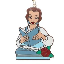 Disney Loungefly Beauty & The Beast Belle Enamel Keychain