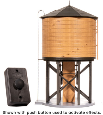 Broadway Limited ~ HO ~ Operating Water Tower With Sound & Motorized Spout 7910