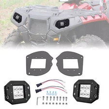 WEISEN LED Headlight Brackets Wire Kit For For Polaris Sportsman 1000 850 570