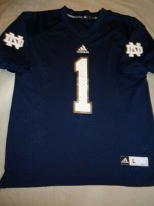notre dame adidas jersey
