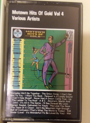 Vintage Motown Chartbusters 150 Hits of Gold Audio Cassette Collection VG fr/sh - Picture 7 of 12