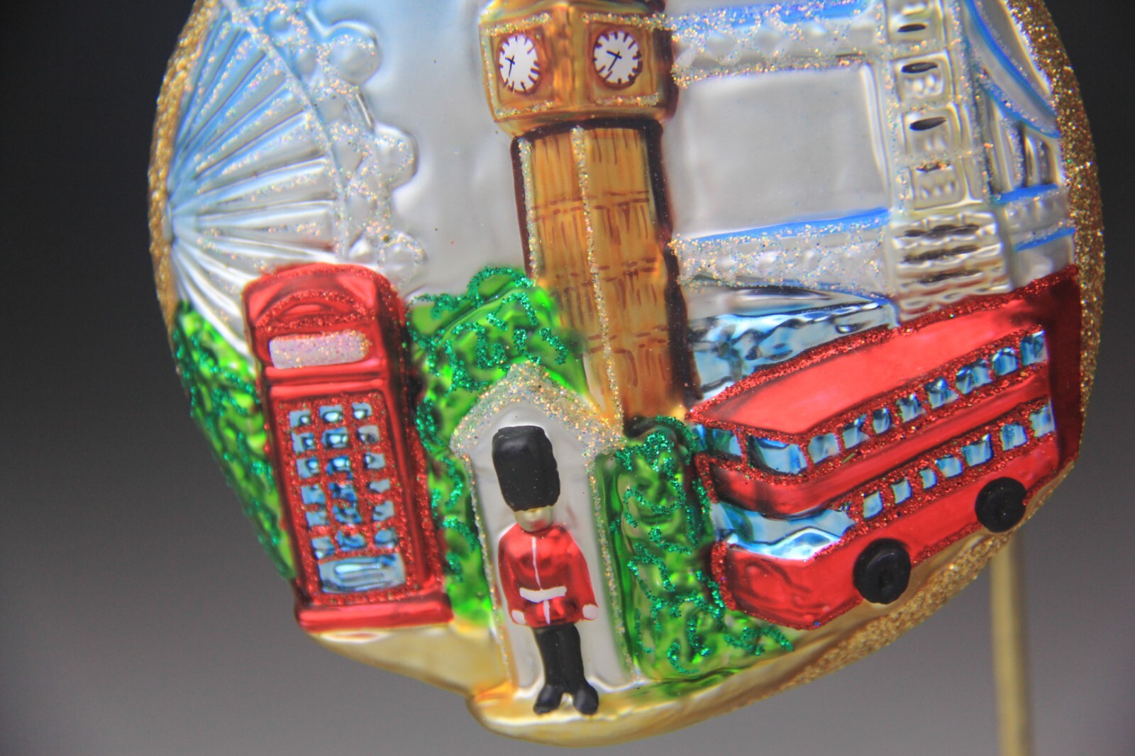 Nordstrom at home "I Love England" Landmark Christmas Ornament w/Box