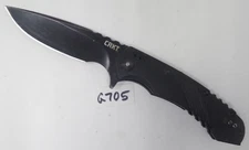 Black CRKT Columbia River Directive Pocket Knife Folder Drop Point 1063 Blade