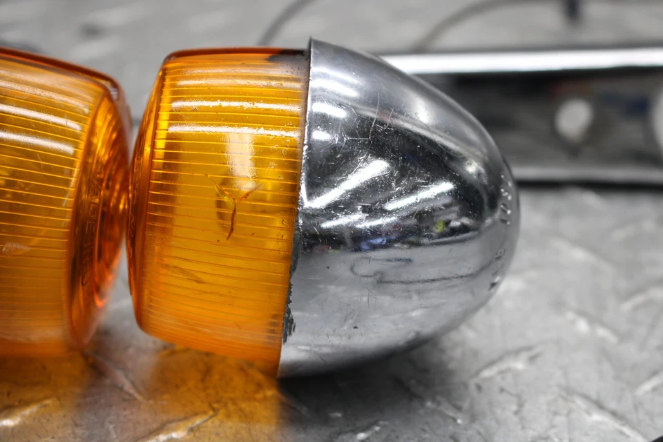 Harley-Davidson Kickstart Sportster 1000 XLCH 1973 intermitentes traseros izquierdo derecho Foto 2 de 4