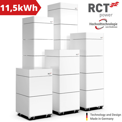 RCT Power Battery 11.5 Batteriespeicher Solar Speicher Hochvolt LiFePO4 Batterie