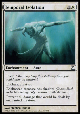 Magic the Gathering MTG Temporal Isolation (43) Time Spiral   LP