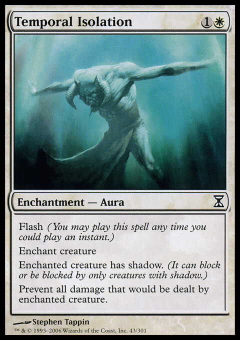 Magic the Gathering MTG Temporal Isolation (43) Time Spiral   LP