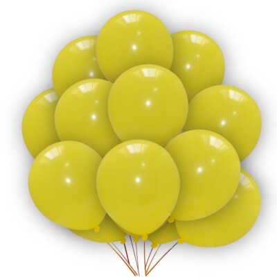 5000 Large Plain Latex Balloons - Quality Helium Balloons For Birthday & Wedding Parties