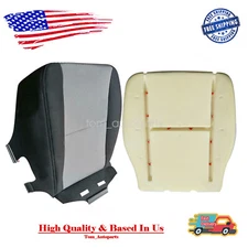 Driver Side Bottom Cloth Seat Cover+Foam Cushion Fits 07-14 Chevy Silverado 1500