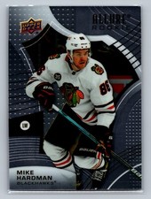 21-22 UD Allure Hockey Rookie 111 Mike Hardman
