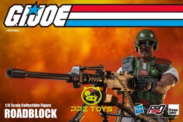1/6 threeA 3A threezero - Hasbro G.I. Joe Roadblock Collectible
