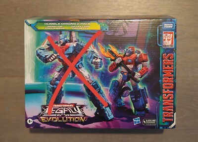 Transformers Data Clerk Orion Pax from Humble Origins pack with box no Shockwave