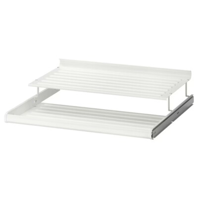 Brand NEW IKEA KOMPLEMENT White Pull-Out Shoe Shelf 102.574.67