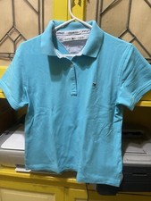 Tommy Hilfiger Polo Shirt Color: Baby Blue Size: Youth Large
