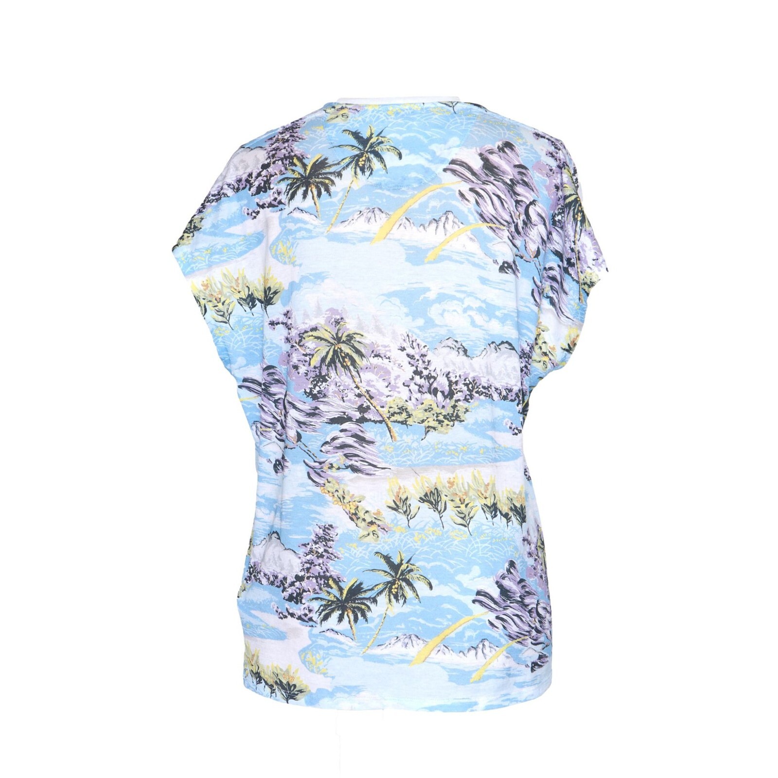Top hawaiano Saint Laurent YSL surf vacanze resort retrò spiaggia anni 70 donna XS