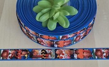 7/8" 1 YD Peanuts Grosgrain Ribbon Snoopy Charlie Brown Linus Lucy Woodstock