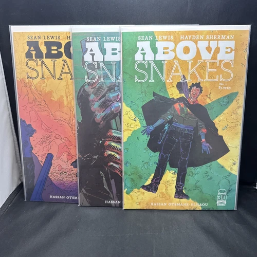 Image Comics- Above Snakes issue #’s 1 2 & 4. (2022) (C22)(13)