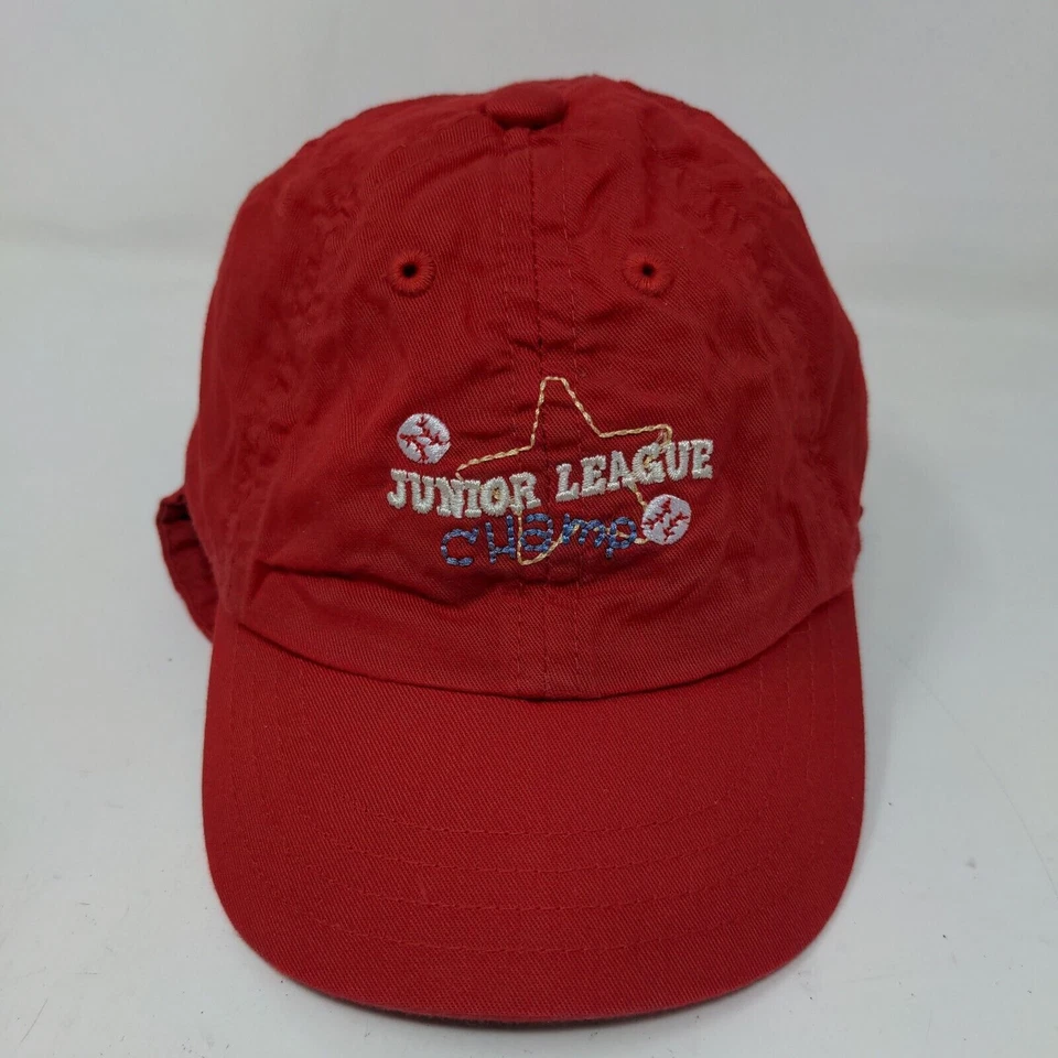 Sombrero elástico The Children's Place bebé rojo talla 6-12 meses logotipo Foto 2 de 4