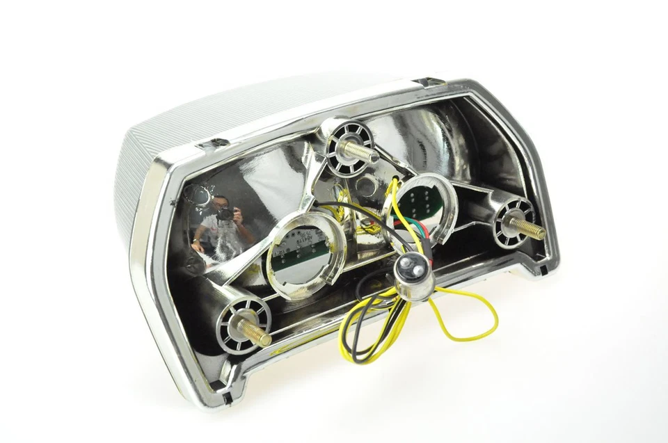 Светодиодный задний фонарь указатель поворота подходит для 96-03 ZX-7R 96-97 ZX-7RR 95-97 GPZ1100 дымчатый - Изображение 4 из 4