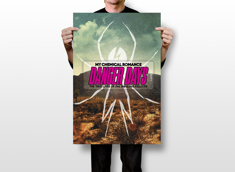 My Chemical Poster Romantique - Décoration Murale D'intérieur - Décoration D'intérieur - Bar Et Restaurant - Esthétique - Affiche De Salon - 50 X 75 Cm - Style Sans Cadre