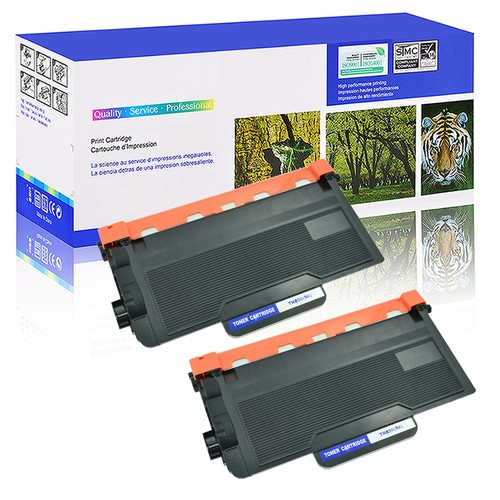 2PK High Yield 8,000 pages TN850 Toner 