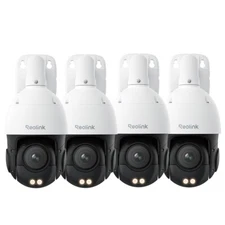 Reolink RLC-823S1 4K PoE Outdoor Security Camera 360° Pan 90° Tilt Auto Tracking