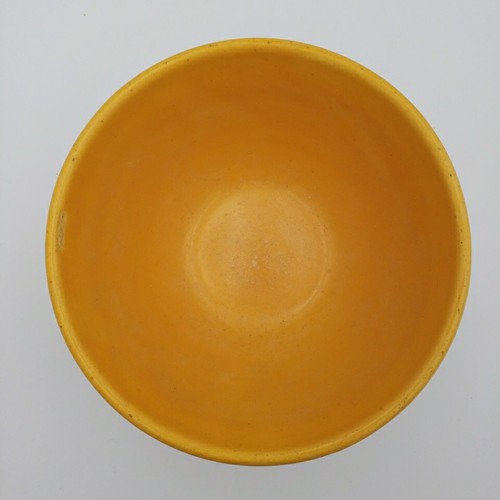 Vintage Ring Ware Mixing Bowl #24 Bright Yellow Farmhouse Beehive USA Fiesta? - Picture 3 of 9