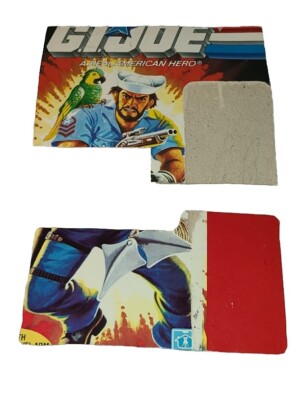VINTAGE HASBRO G.I JOE COBRA GRAY FILE CARD CUT SHIPWRECK 36 BACK