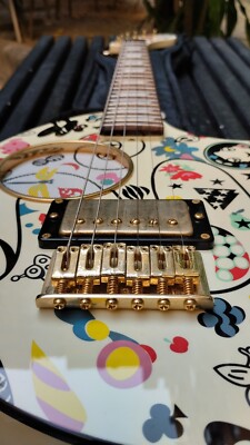 ベース FERNANDES ZO-3 Led Zeppelin III KEROKERO RARE! Fernandes ZO-3 Nomad ArtRock Led Zeppelin III Jimmy