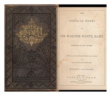 Scott, Walter, Sir (1771-1832) The Poetical Works of Sir Walter Scott, Bart. Com