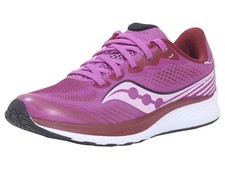 Saucony Girl's Ride-14 Sneakers Lace Up Running Shoes Pink