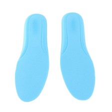 1-1 Pair Plant Care Ice Silk Foot Insoles Breathable Shoe Insoles Versatile