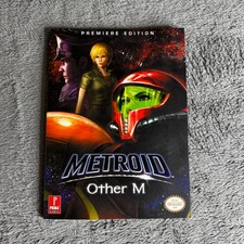 Official Nintendo Metroid Other M Premiere Edition Strategy Guide w/ Poster