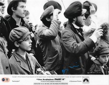 ORESTE BALDINI SIGNED THE GODFATHER 2 YOUNG VITO 14x11 PHOTO (ACG CERT AG17847)