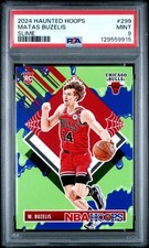 2024 PANINI HAUNTED HOOPS SLIME #299 MATAS BUZELIS PSA 9