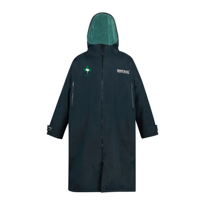 Irland Rugby Unisex wasserdicht Kapuze Fleece Motorsport trocken Wickel Morgenmantel