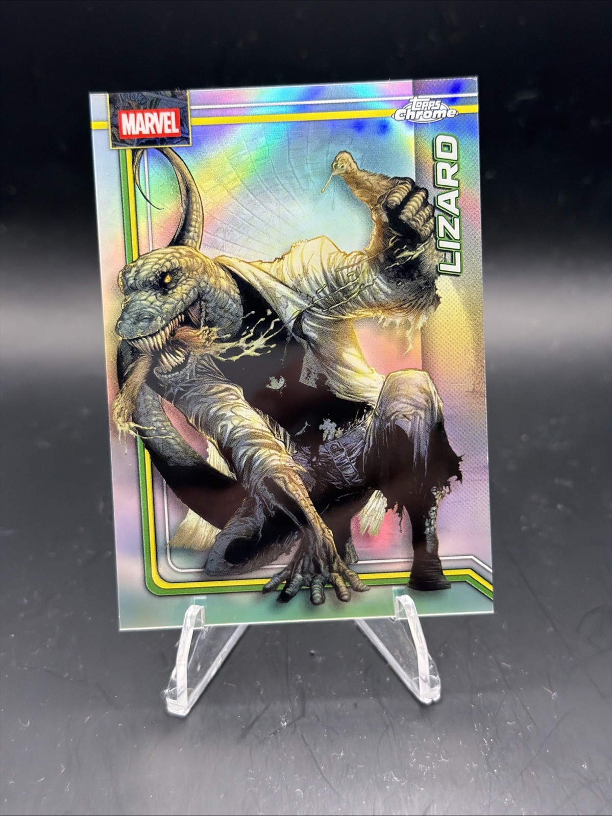 2026 Topps Chrome Marvel Lizard #069 Refractor Spider-Man Sinister Six