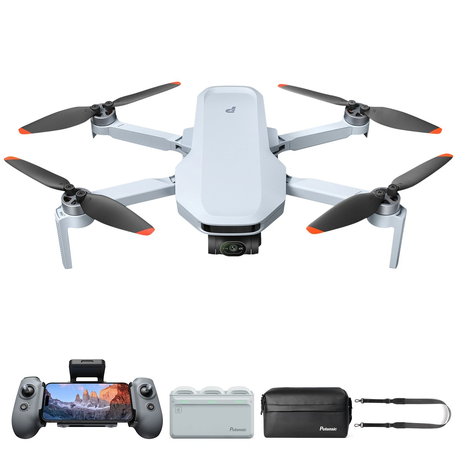 Potensic ATOM 2 4K GPS Drone with 3-Axis Gimbal