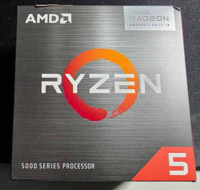AMD Ryzen 5 5600G Processor (3.9 GHz, 6 Cores, Socket AM4) - 100