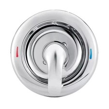 MOEN Chateau Lever Posi-Temp 1-Handle Shower Valve Trim Kit in Chrome