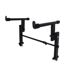 2 Tier Keyboard stand extension Electric Digital Piano Stand keyboard stand t...
