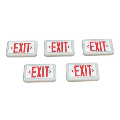 1:18 Scale Exit Signs (Set of 5) for 3.75'' GI Joe USS Flagg Star Wars Diorama