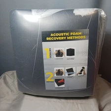 Acoustic Foam Room Soundproofing Panels 12x12x1 Inch 52 Sheets