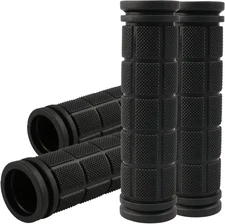 2 pairs Bike Grips Non-Slip-Rubber Bicycle Beach Cruiser Razor Mountain BMX MTB