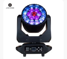 SHEHDS JMS WEBB LED Wash Big Bee Eye 19x20W  RGBW Moving Head light. 20 Watt
