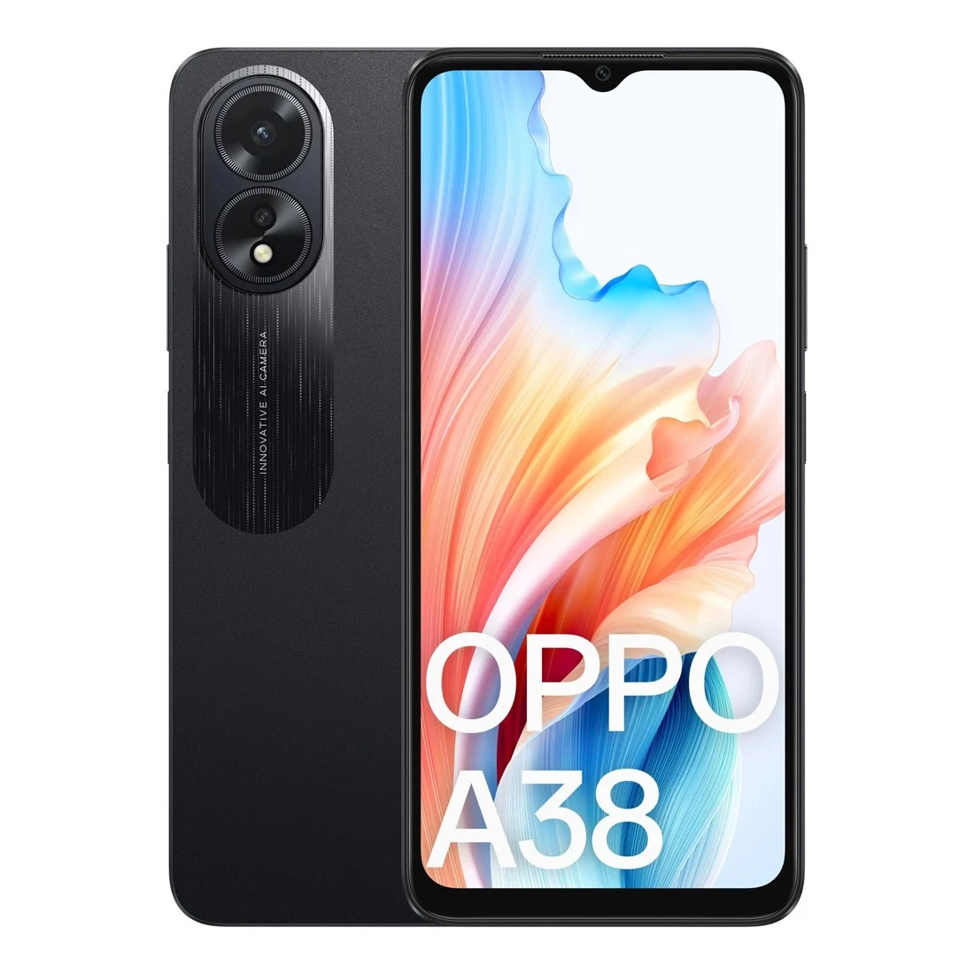 OPPO A38 Dual Sim, 128GB/4GB Black [CPO] - As New