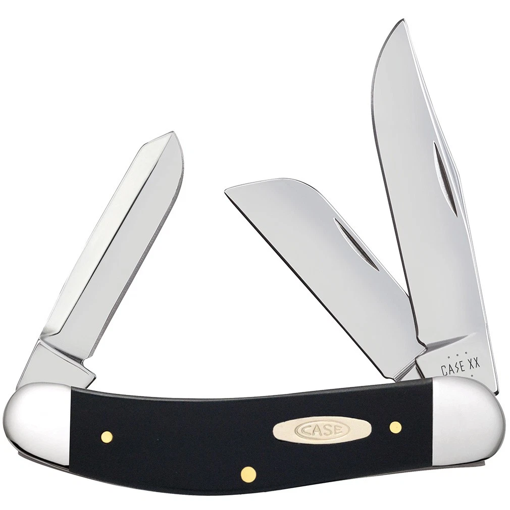 CASE XX KNIVES BLACK SYNTHETIC SOWBELLY TB2339 SS (22574) POCKET