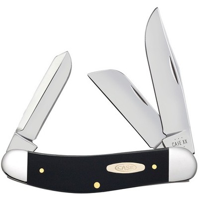 CASE XX KNIVES BLACK SYNTHETIC SOWBELLY TB2339 SS (22574) POCKET